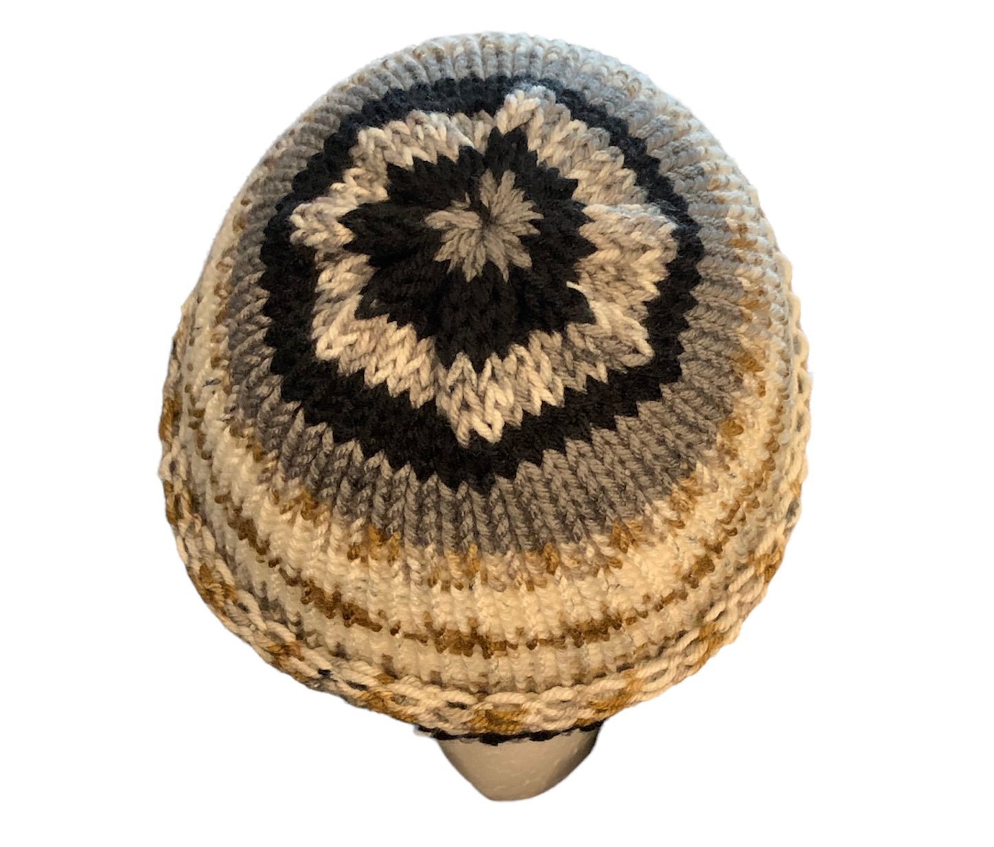 Multi-Colored Skull Cap, Beanie, Dockers Hat, Fishermen Cap, Skully (KNITTED)