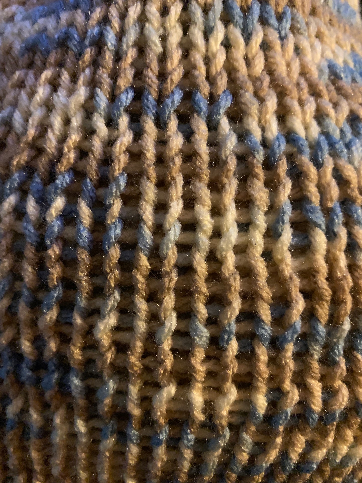 Light blue,Beige, & Tan Skull Cap, Beanie, Dockers Hat, Fishermen Cap, Skully (KNITTED)