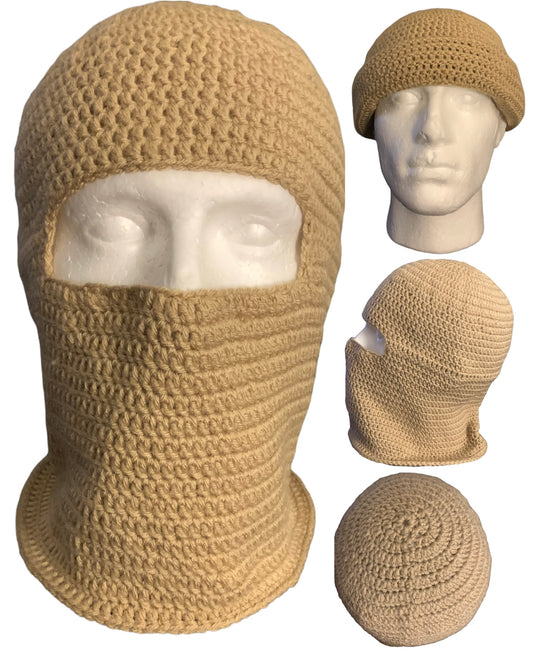 Skull Cap/ Skully (CROCHET)